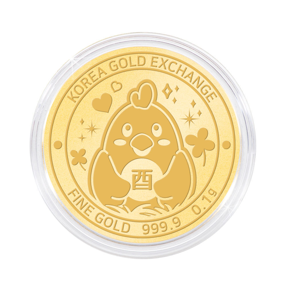 한국금거래소 12지신 순금 코인(메달) 세트 1.2g